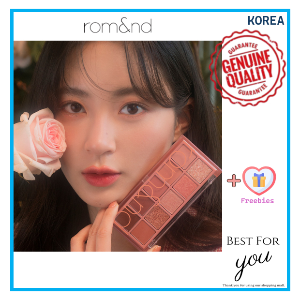 [rom&nd] Better Than Palette | สีใหม่ | 12 สี | Romand romnd Matte Glitter Eyeshadow อายแชโดว์