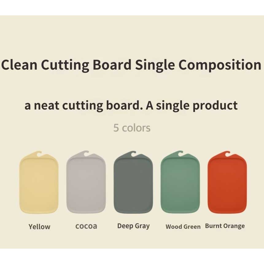 [Modori] NEW Neat Cutting Board TPU- ผลิตภัณฑ์เดี่ยวขนาดเล็กสำหรับเตรียมอาหารทารก | อุปกรณ์ครัวที่ทนทาน เป็นมิตรกับสิ่งแวดล้อม และมีสไตล์ - รูปที่ 6