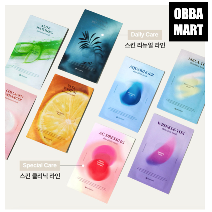[Obba Mart] Leaders Skin Renewal Skin Clinic Mask (10ea)