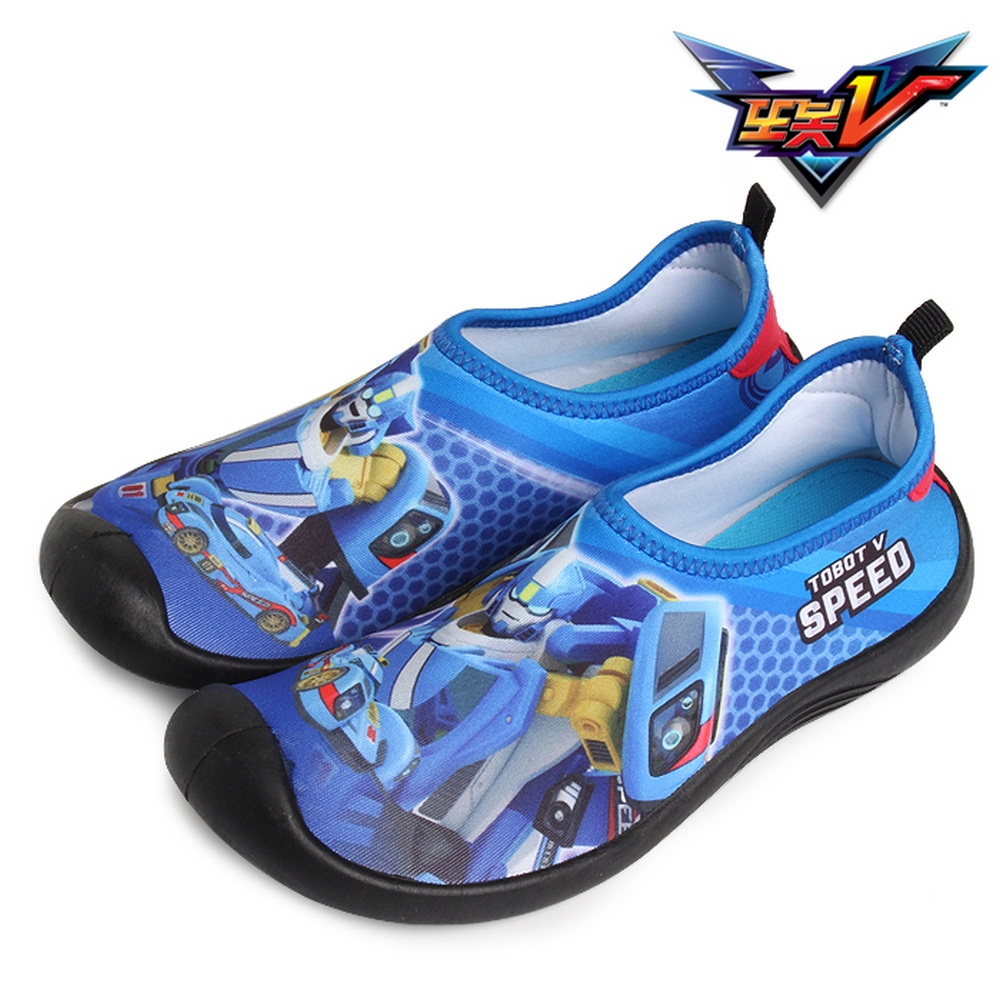 Tobot V Premium Aqua Shoes รองเท้าน้ําสําหรับเด็ก Featuring Tobot V ตัวละคร