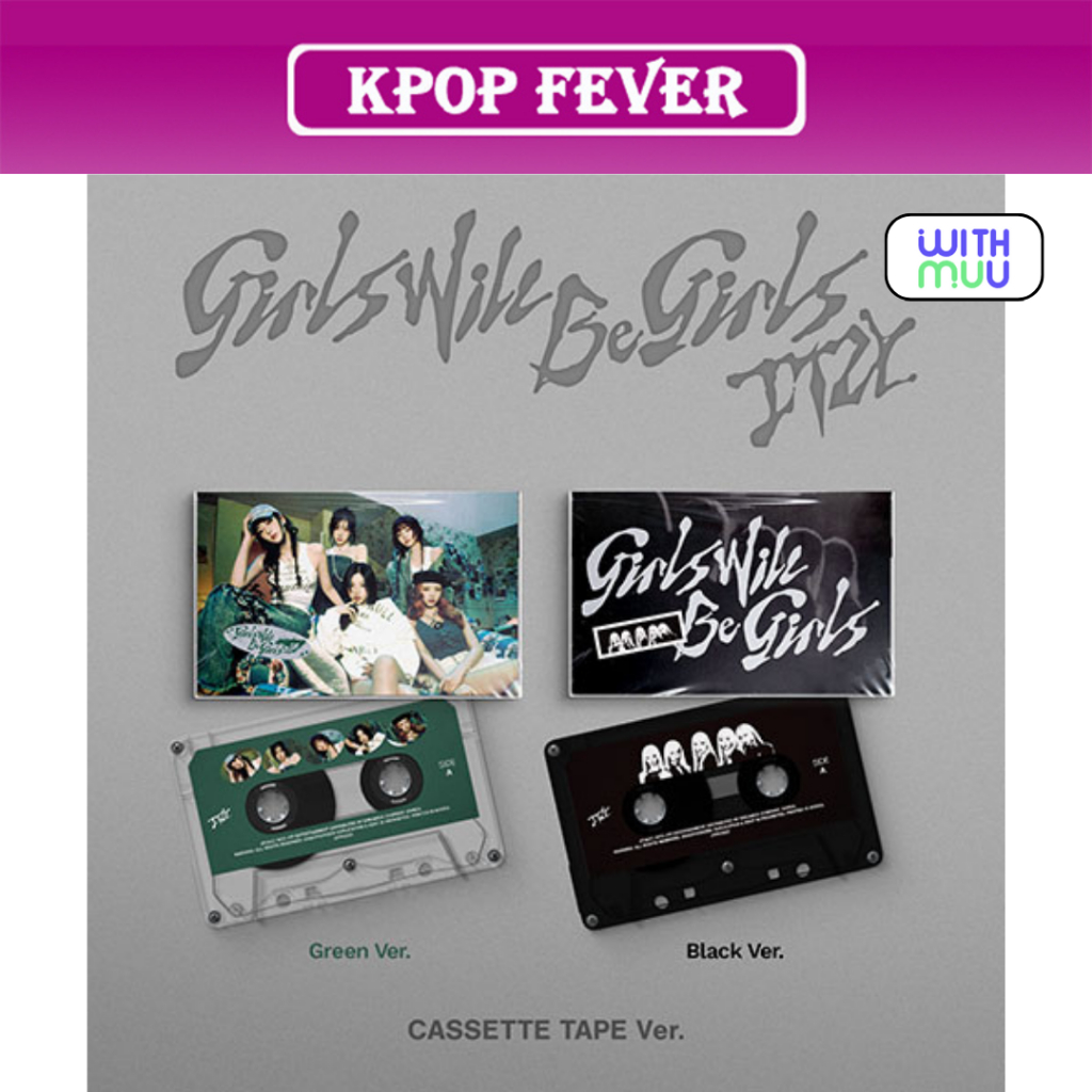 ITZY [Girls Will Be Girls] CASSETTE TAPE VER / ALBUM