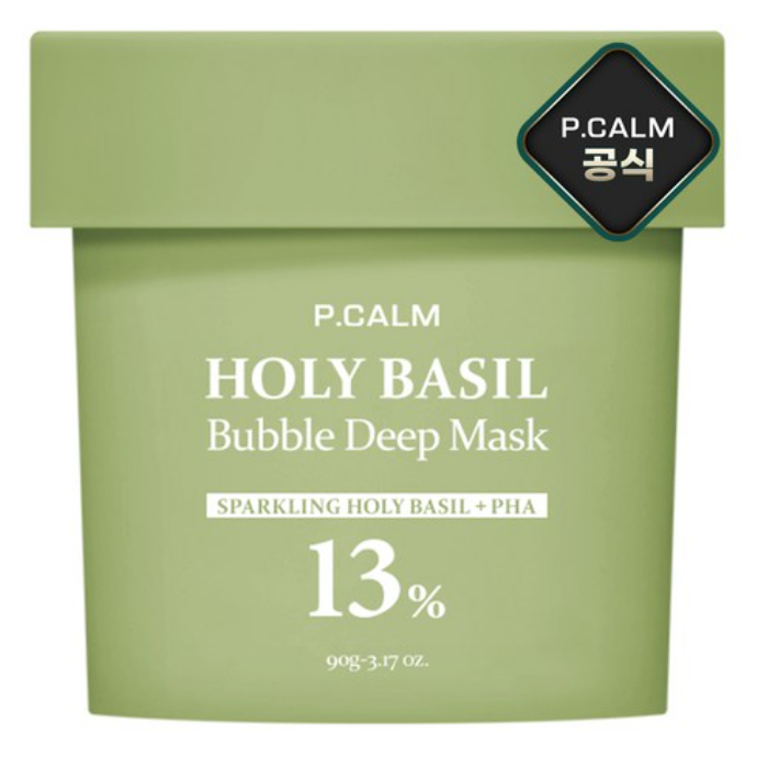 P.CALM Holy Basil Bubble Deep Mask 1 ชิ้น 1 แพ็ค