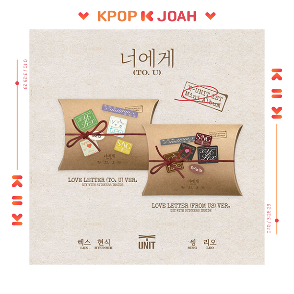 X-UNIT [TO.U] 1st MINI ALBUM (25th Jun.2025)