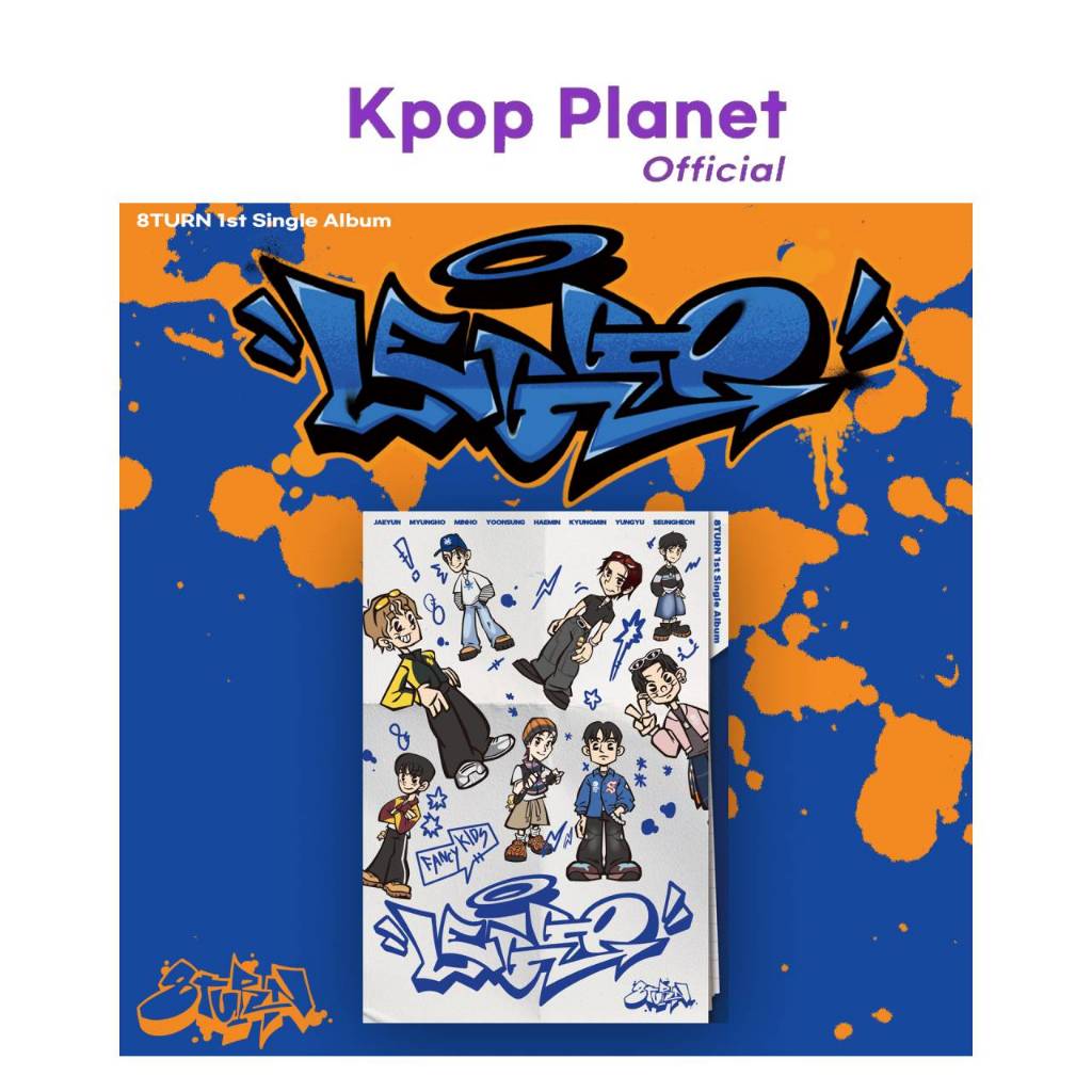 8TURN - 1st Single Album [LEGGO]