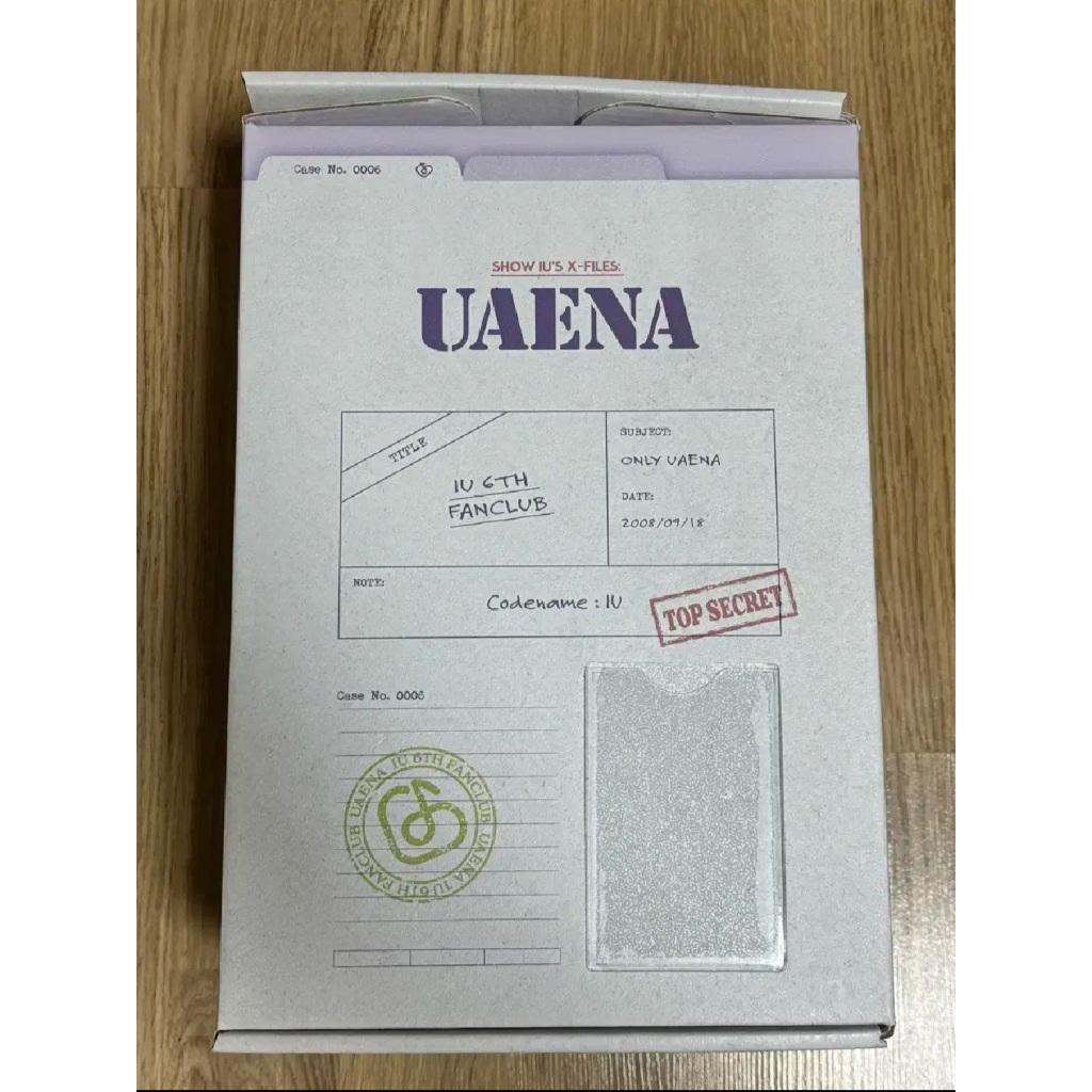 IU ชุดแฟนคลับสมาชิก 6 ปี UAENA (SEALED)