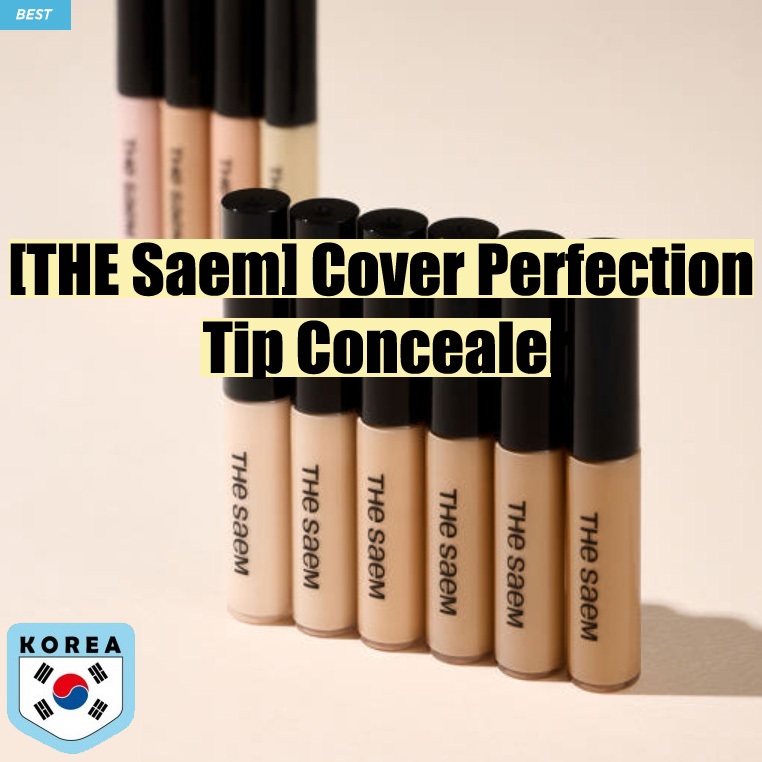 [The Saem] Cover Perfection Tip Concealer 6.5g