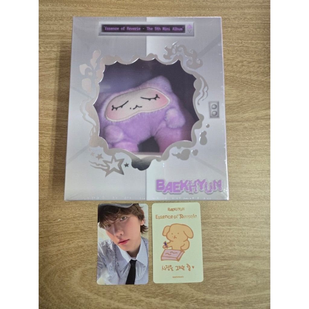 [Applemusic สุ่ม 1 pub] exo baekhyun 5th essence of reverie รุ่นพิเศษ kkuru jam