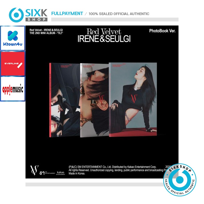 LUCKY DRAW SEULGI & IRENE (Red Velvet) 2nd Mini Album [TILT]