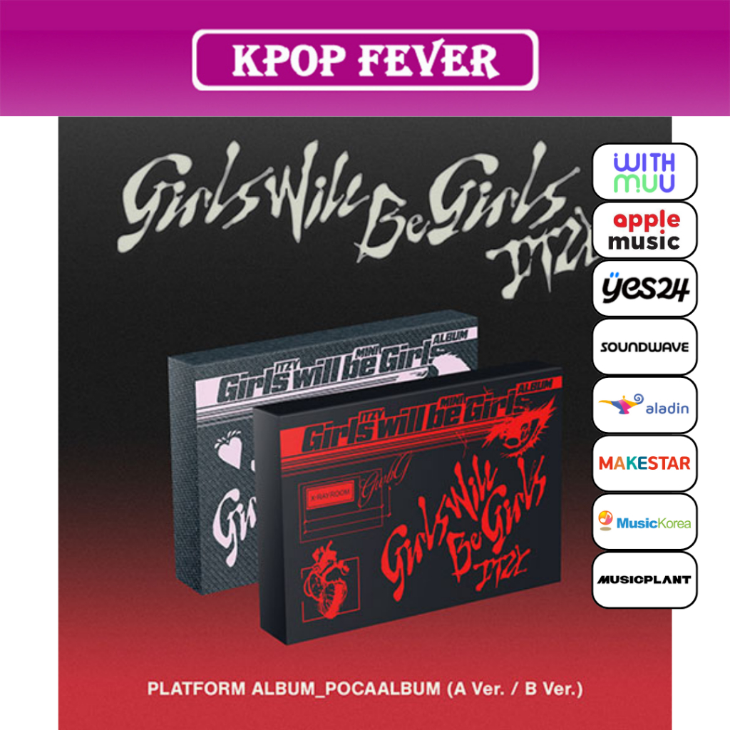 ITZY [Girls Will Be Girls] POCALBUM (PLATFORM Ver) / ALBUM