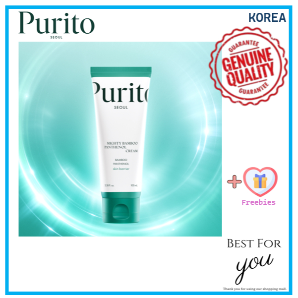 [Purito] Purito Seoul Mighty Bamboo Panthhenol Cream 100ML / เป็นมิตรกับสิ่งแวดล้อม/ ผิวหนัง-อุปสรรค
