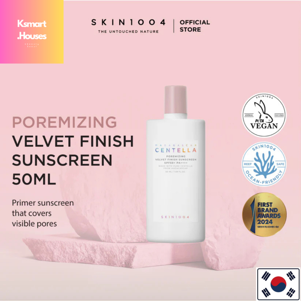 Skin1004 Madagascar Centella Poreizing Velvet Finish Sunscreen 50ml