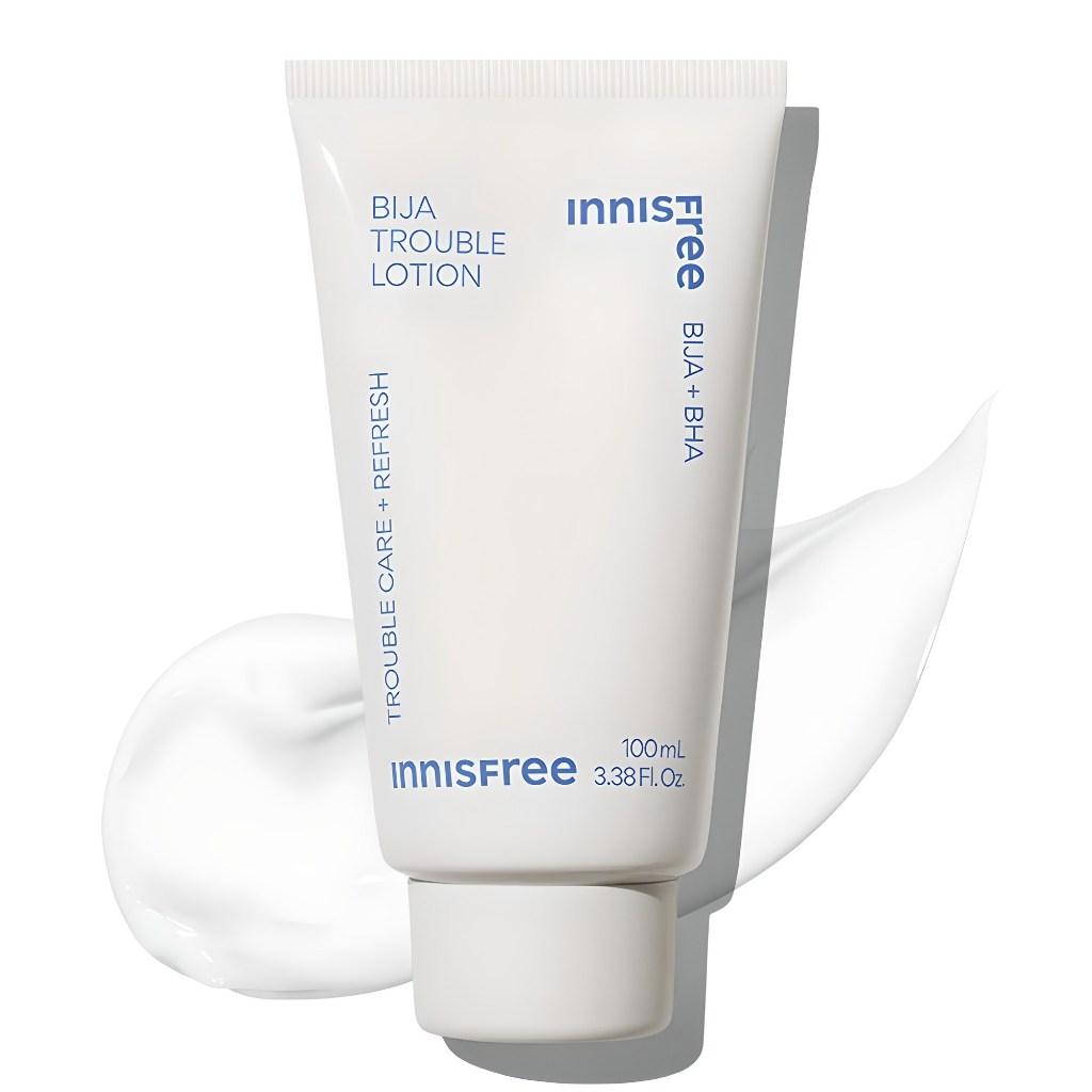 Innisfree Bija Trouble Lotion | Bija + BHA Soothing & Sebum Care Lotion (100ml)