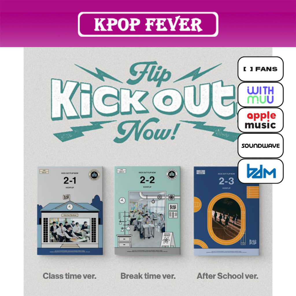 KickFlip [Kick Out, Flip Now!] Photobook ver / 2nd Mini Album