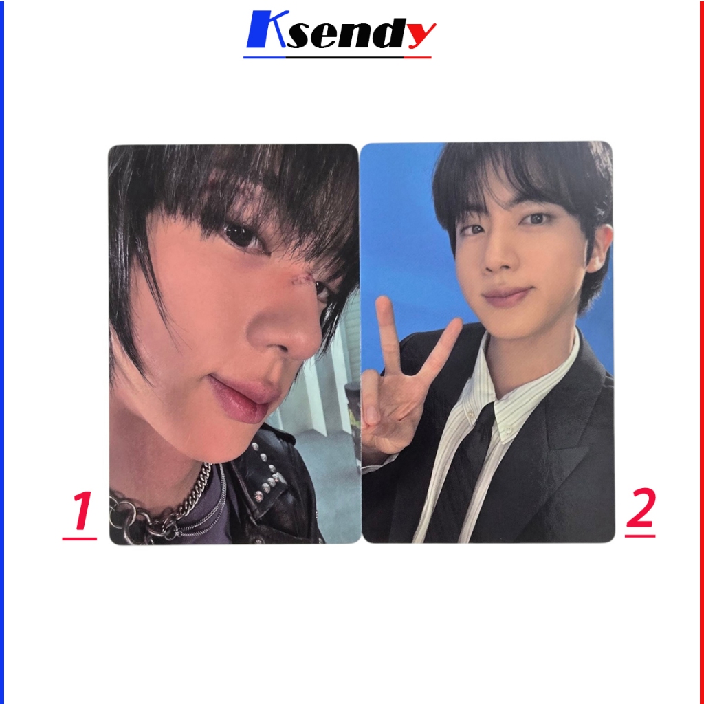 ( BTS ) JIN [ Echo ] weverse shop POB Photocard 1ea ( SELECT NUMBER )