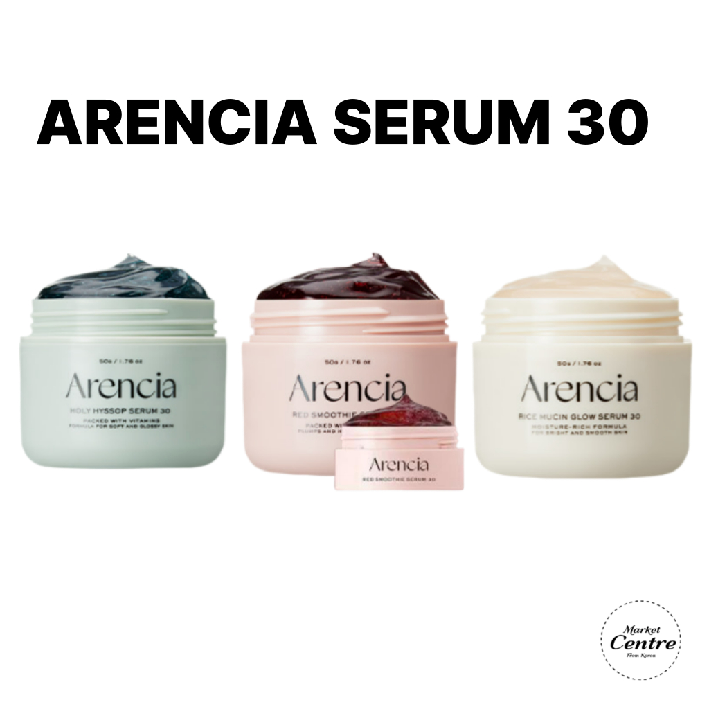 Arencia Holy Hyssop Serum Red Smoothie Serum Rice Mucin Glow Serum 50ml