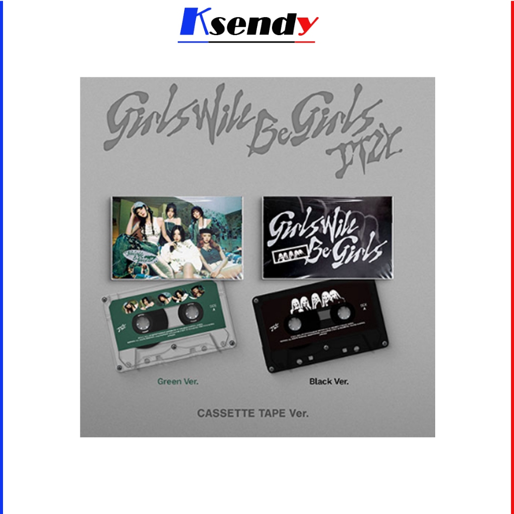 ITZY [ Girls Will Be Girls ] Cassette Tape Ver.