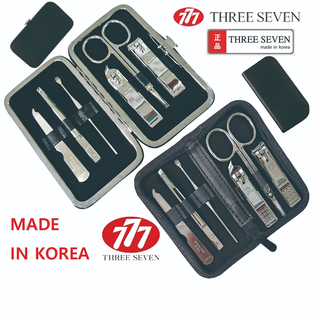 เกาหลี 777 Three Seven กรรไกรตัดเล็บชุดแต่งเล็บ TS-460XC / TS-399VC Made In Korea