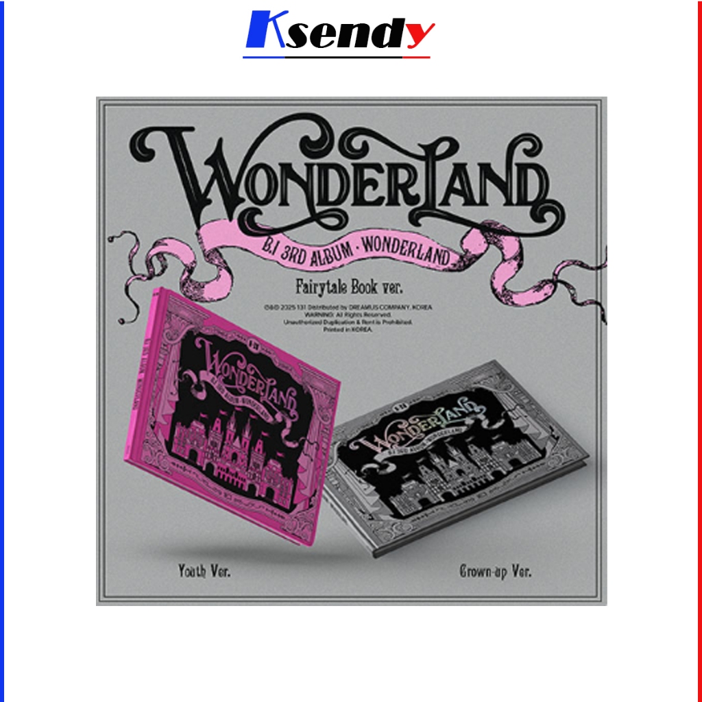 B.I 3rd Album [ WONDERLAND ] Fairy tale Ver.