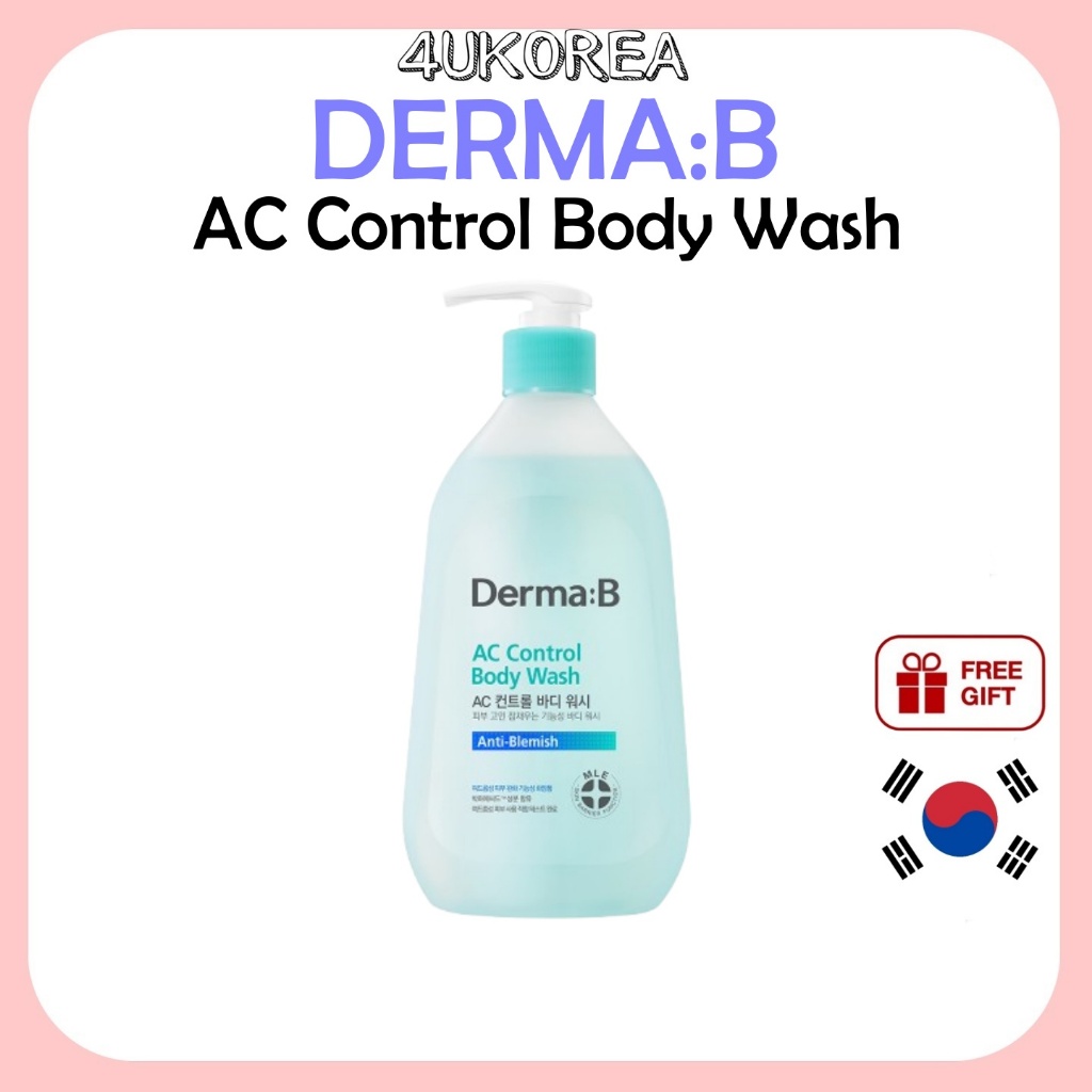 DERMA:B AC Control Body Wash 420ml / K-BEAUTY