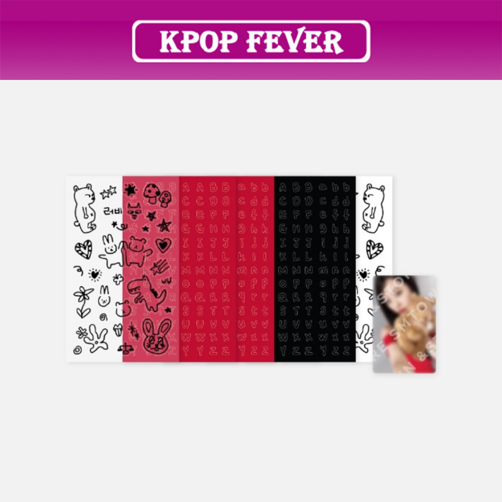 RED VELVET IRENE & SEULGI [BALANCE] 2025 CONCERT TOUR in SEOUL MD / CONCERT DECO STICKER SET