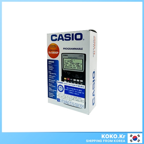 เครื่องคิดเลขโปรแกรมวิทยาศาสตร์ Casio FX-5800P อย่างเป็นทางการ - FX5800P พร้อม FREEBIES