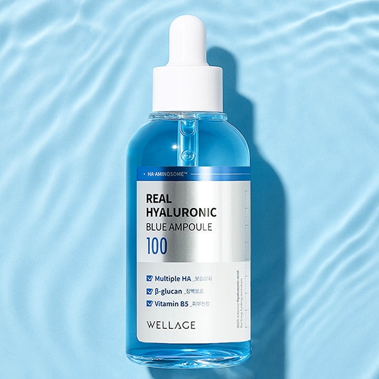 Wellage Real Hyaluronic Blue 100 Ampoule 60ml / 100ml