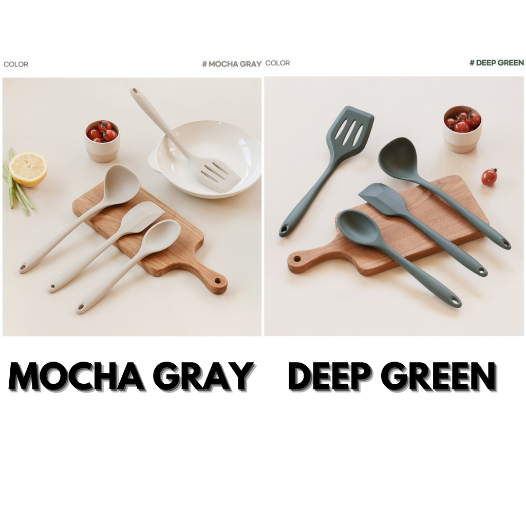 Made in Korea ชุดเครื่องครัวซิลิโคน 4 ชิ้น ใช้ง่าย ทนร้อน รูปที่ 6