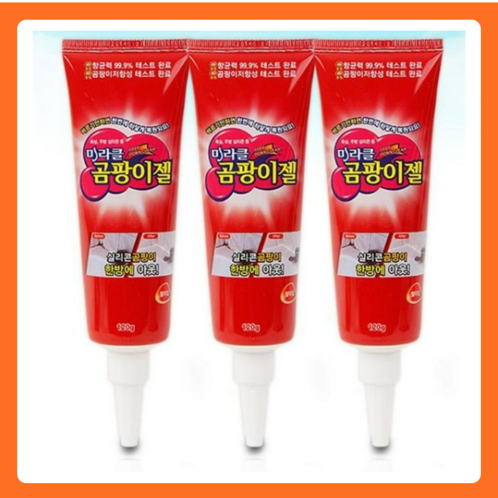 [ผลิตในเกาหลี] / Miracle Mold Remover Cleaner / เจลชนิดทรงพลัง 120g