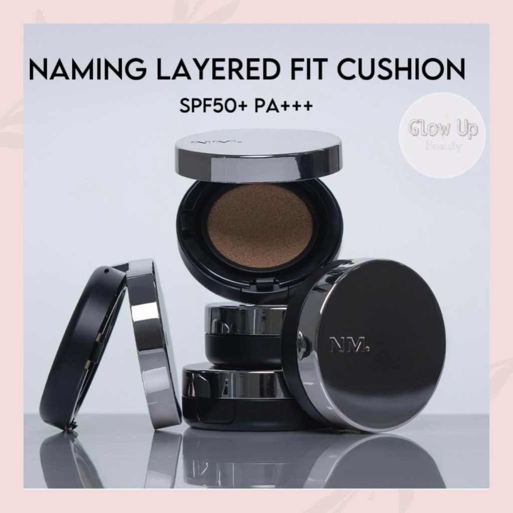 [NAMING] ชุดคุชชั่น Layered Fit 12g | ขนาดเต็ม + รีฟิล + ไฮไลท์ ของขวัญ | รองพื้นติดทนนาน น้ําหนักเบ