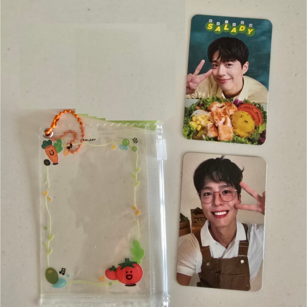 PARK BOGUM x SALADY โปรโมชั่น PHOTOCARD + POUCH SET - 25 MAY