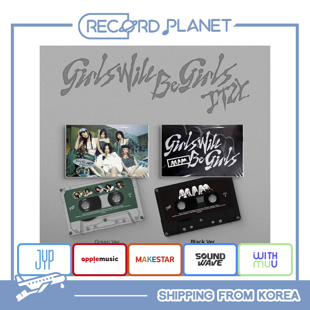 [POB] ITZY - [Girls Will Be Girls] (Cassette Tape Ver.)