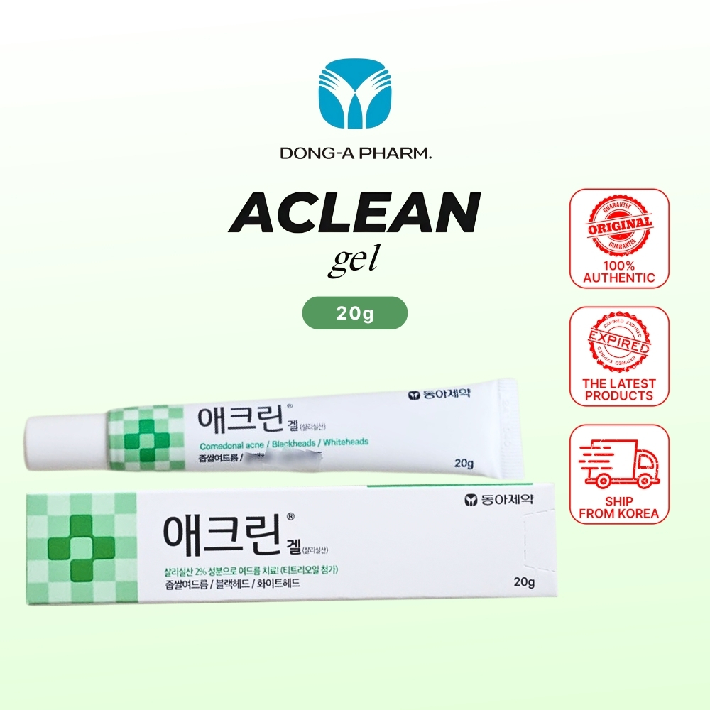 [Renewal]Aclean Gel acne Treatment สิวแดง สิวผด สิวหัวขาว Noscarna
