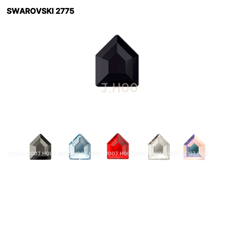 Swarovski 2775 รองเท้าส้นแบน ทรงแปดเหลี่ยม