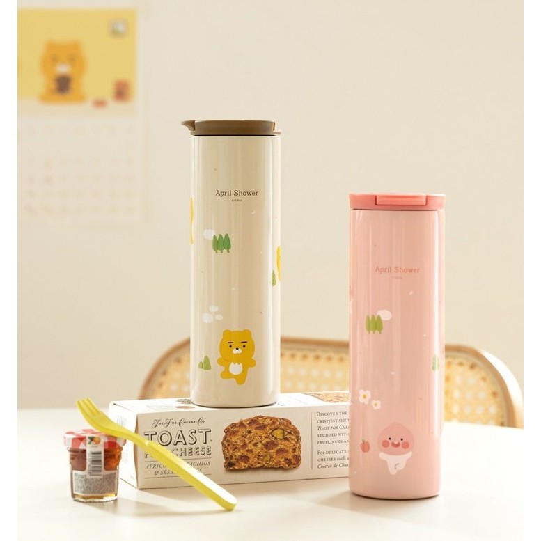 [KAKAO FRIENDS] แก้วน้ําสแตนเลส apeach/lyan