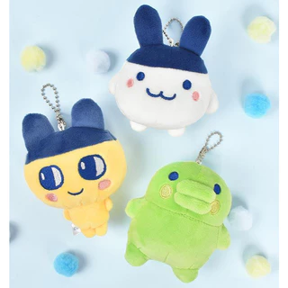 [ของแท้] Tamagotchi Cute Mascot Plush Keyring 9cm Mametchi Kuchipatchi Memetchi Watwatatchi