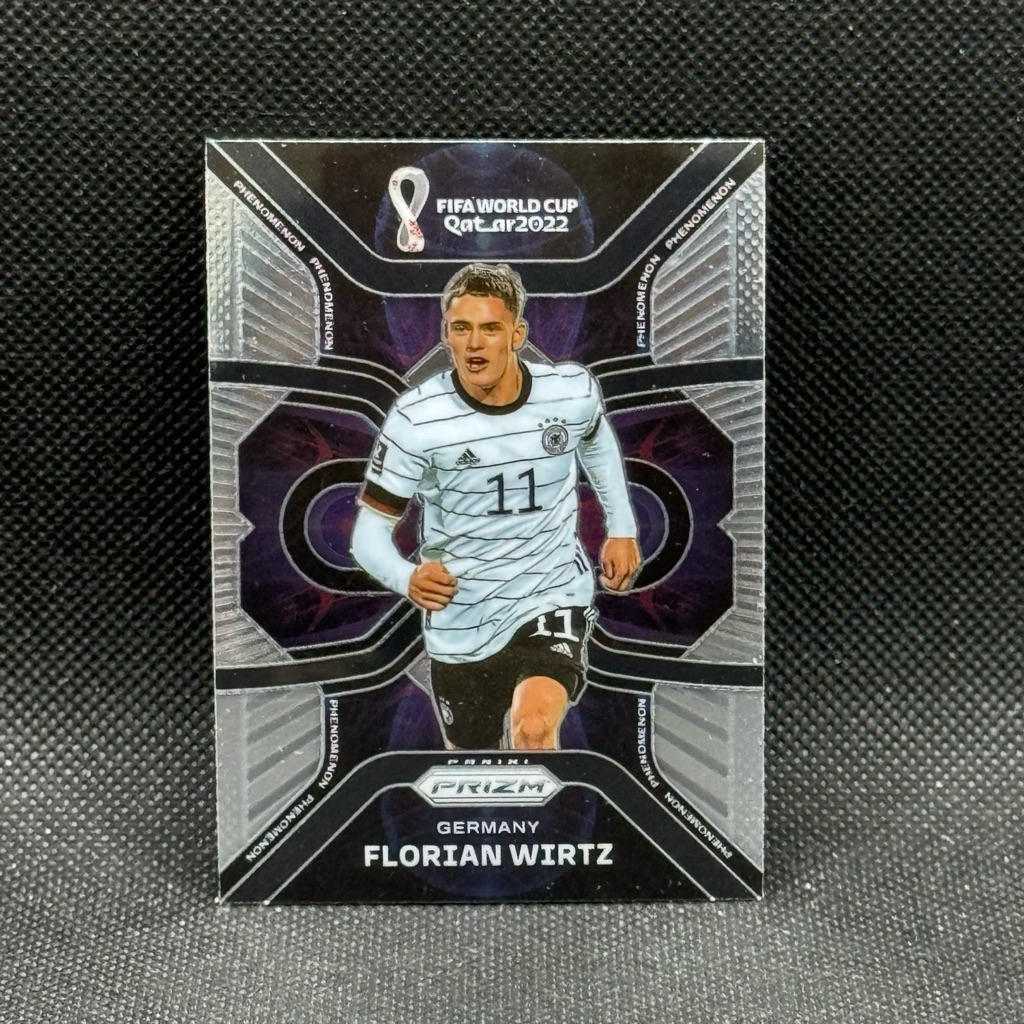 2022 Panini Prizm World Cup Phenomenon 10 Florian Wirtz Liverpool Germany Bayer Leverkusen Card