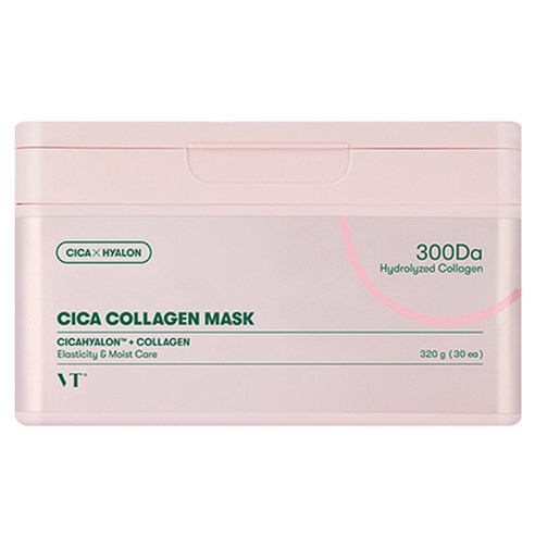 VT Cica Collagen Mask 30 แผ่น – มาส์กแผ่นรายวันที่กระชับและให้ความชุ่มชื่นพร้อมคอลลาเจนโมเลกุลต่ํา