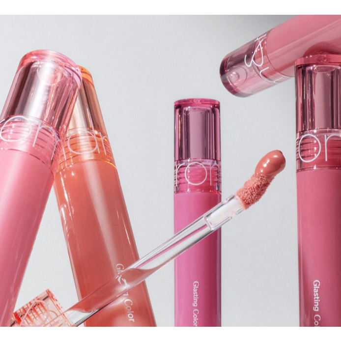 Rom&nd Zero Glasting color Lip gloss – 8 เฉดสี | ลิปสติกเนื้อแมทกํามะหยี่น้ําหนักเบาติดทนนาน