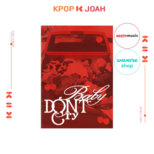 [POB] (PHOTOBOOK) Baby DONT Cry [F Girl] Debut Single Album (24th Jun.2025)