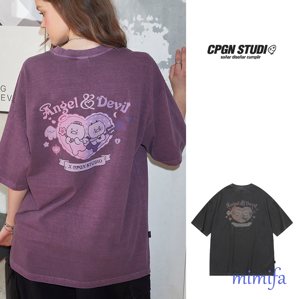 [CPGN STUDIO] [CPGN x Kakao Friends] เสื้อยืดแขนสั้น Messenger Chunsik Pigment