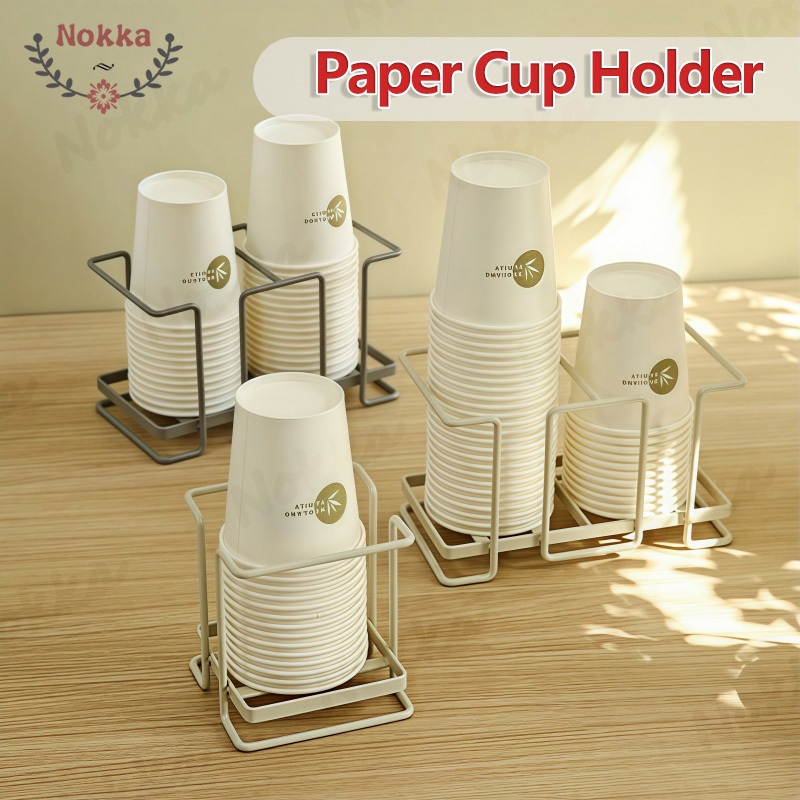 SGCreative Paper Cup Holder Disposable Cup Storage Holder Cup Organizer Rack