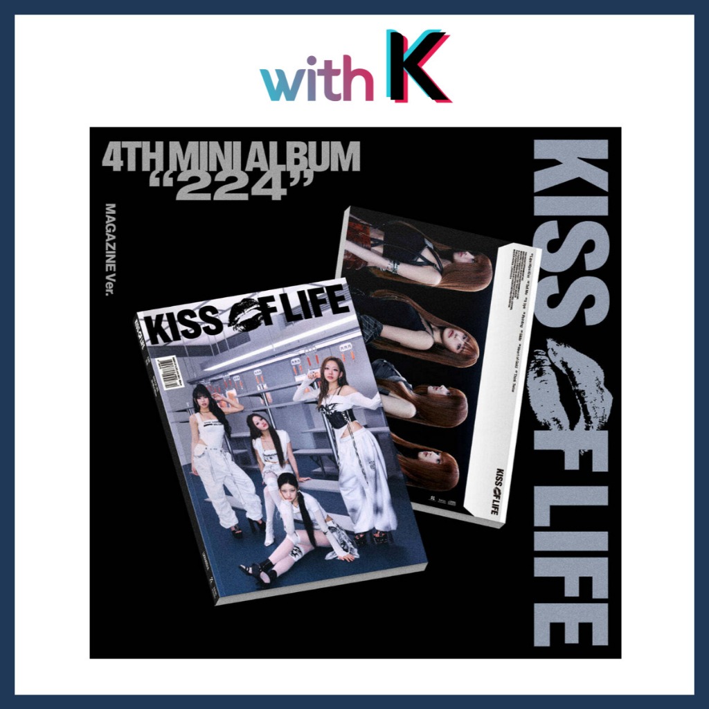 KISS OF LIFE - 224 / 4th Mini Album (Magazine ver.)