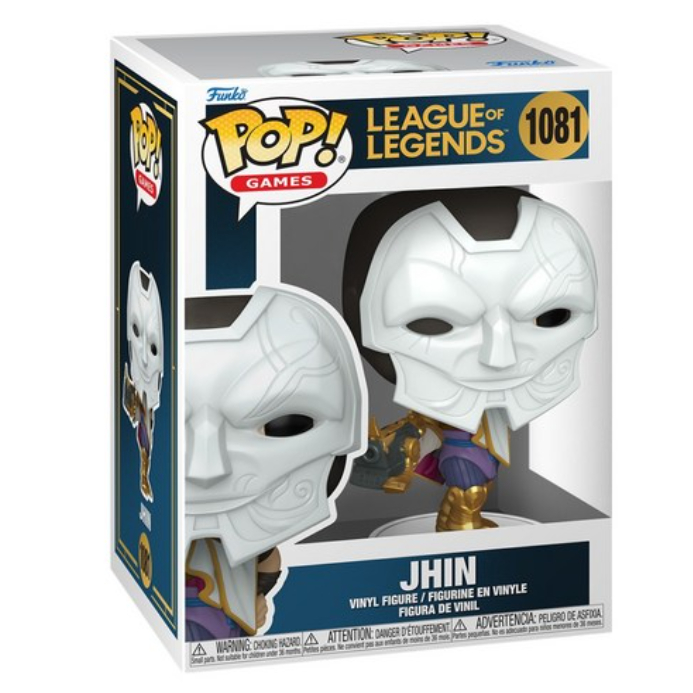 Funko pop league of legends(LOL) ฟิกเกอร์ (Jhin, Akali)