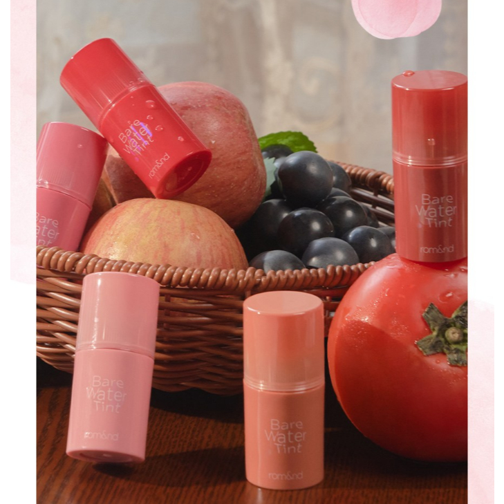 Rom&nd Bare Water Tint – Sheer Hydrating Lip Tint