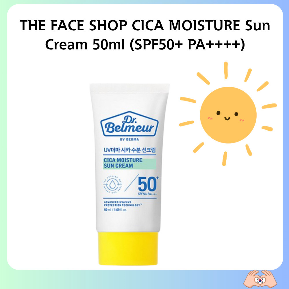 THE FACESHOP Dr.Belmeur Mild Derma UV Cream SPF50+ PA++++ 50ml