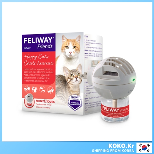 Feliway Friends Diffuser Starter Kit / รีฟิล 48ml พร้อม FREEBIES