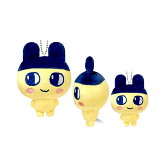 [ของแท้] Tamagotchi Cute Mascot Plush Keyring 9cm Mametchi Kuchipatchi Memetchi Watwatatchi