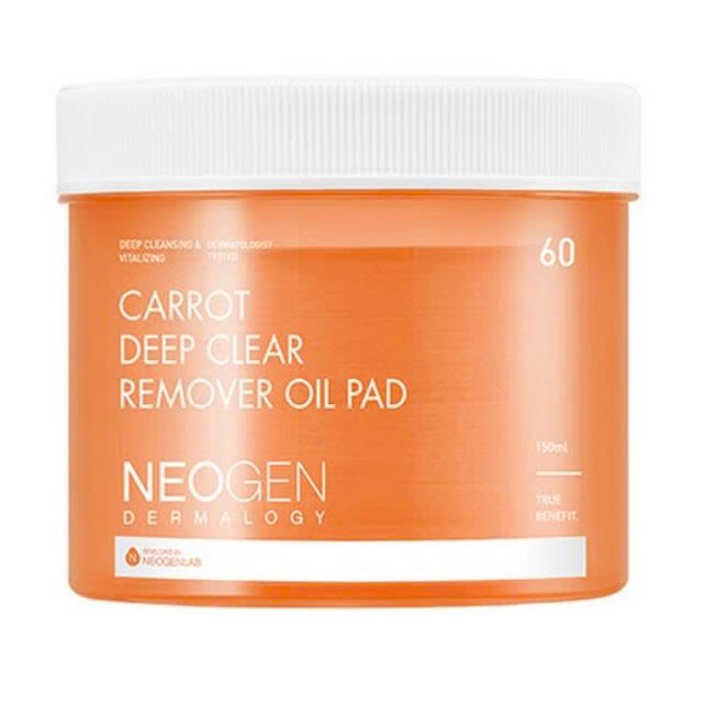 Neogen Dermalogy Pad (Carrot Deep Clear Remover Oil Pad & Calming Cicatree Pad )