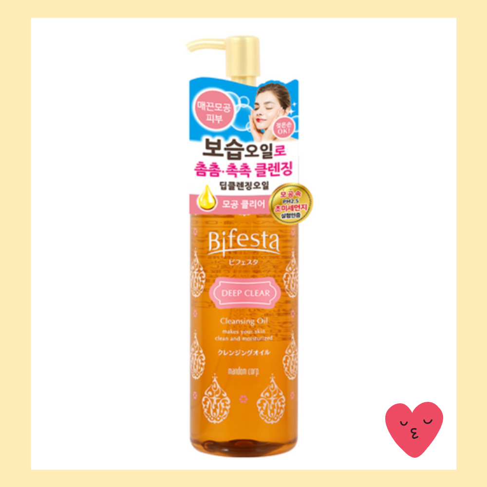 [Bifesta] Deep Clear Cleansing Oil – ทําความสะอาดไมโครมลภาวะ 230 มล | มอยส์เจอร์ไรซิ่ง ฟินิช