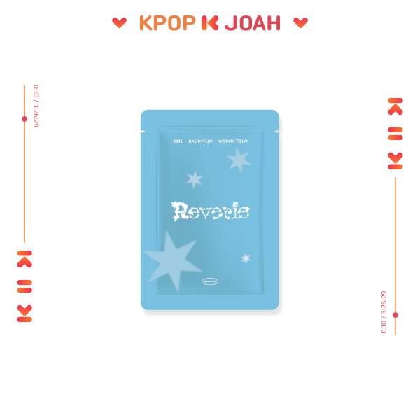 (TRADING CARD) BAEKHYUN - WORLD TOUR [REVERIE] OFFICIAL MD (18th Jul.2025)